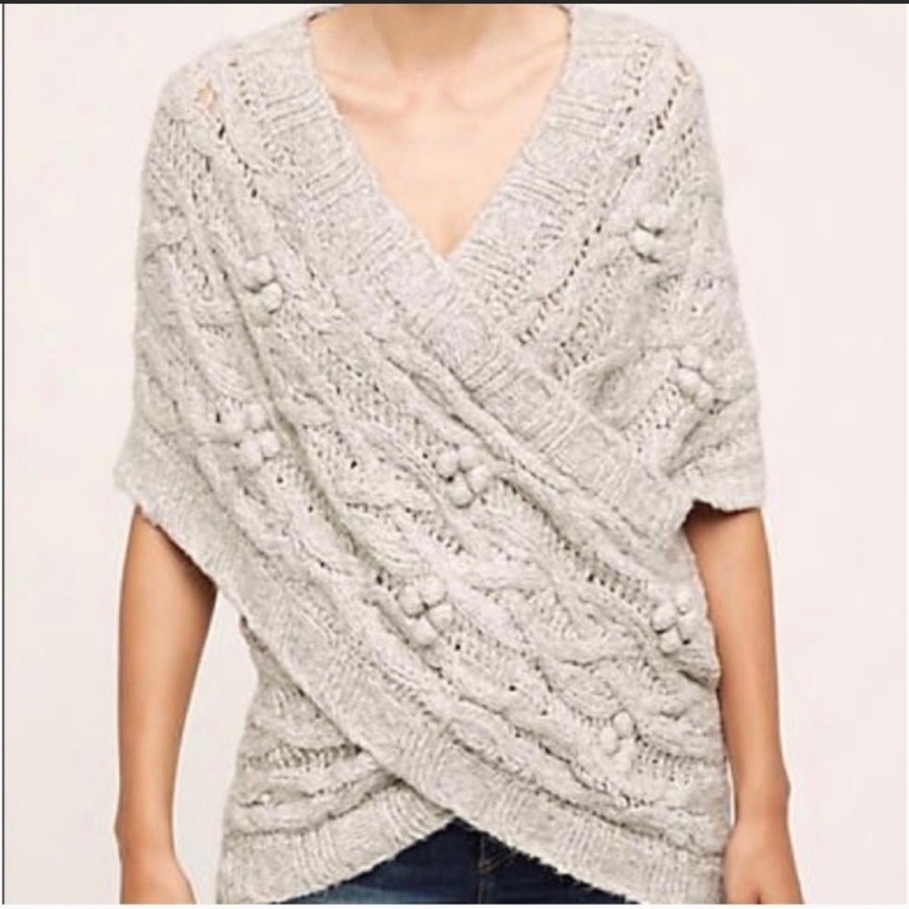 Sleeping On Snow New Wrap Sweater